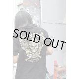 VANSON - Skull Embroidery Crinkled Polo Shirt