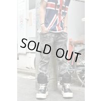 TORNADO MART - Flare Denim Pants (Hardwash)