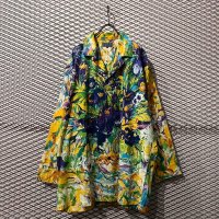 KENZO - 90's Floral Shirt Jacket