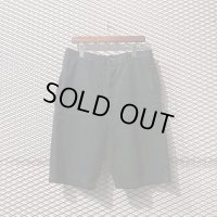 KAPITAL - Mixed Material Switching Wide Shorts