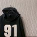 画像4: NUMBER (N)INE - "Guns" Football Hoodie (Black)