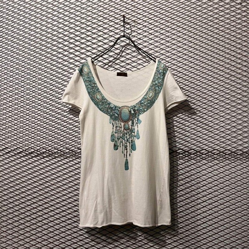 画像1: goa - Jewelry Print Tee