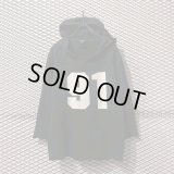 NUMBER (N)INE - "Guns" Football Hoodie (Black)
