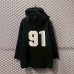 画像1: NUMBER (N)INE - "Guns" Football Hoodie (Black) (1)