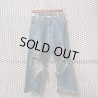 KAPITAL - Paint Damaged Denim Pants