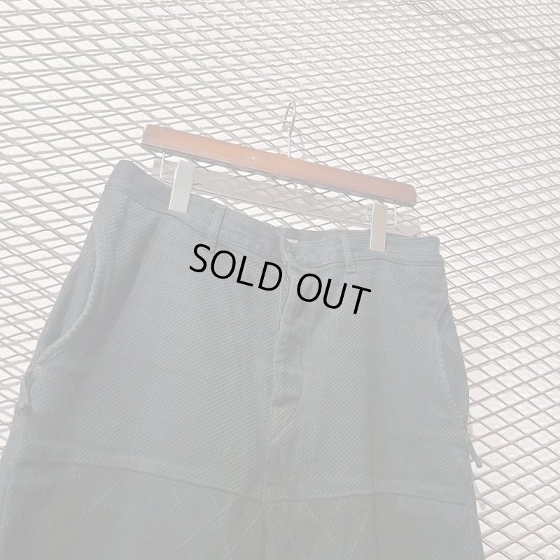 画像2: KAPITAL - Mixed Material Switching Wide Shorts
