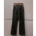 画像1: HYSTERIC GLAMOUR - "HAGI" Flared Denim Pants (Black) (1)