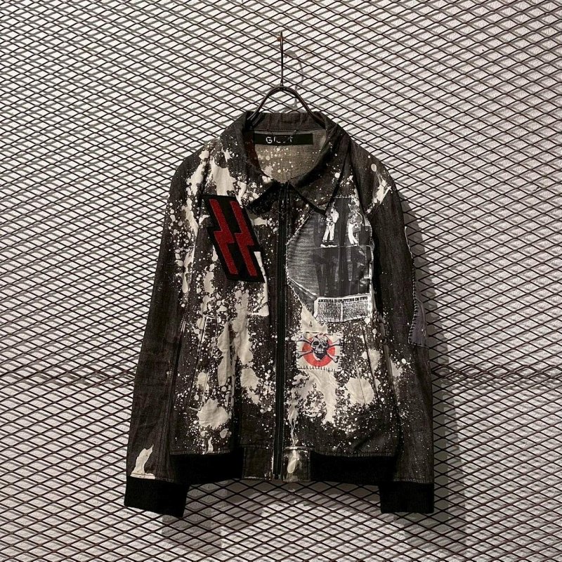 画像1: GILET - Reconstructed Patch Jacket