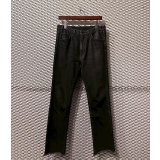 UNUSED - Cut-off Denim Pants (Black)