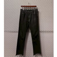 UNUSED - Cut-off Denim Pants (Black)