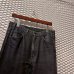 画像2: UNUSED - Cut-off Denim Pants (Black) (2)