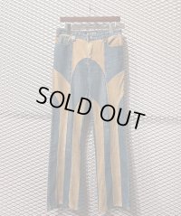 RIVAL - Switching Flared Denim Pants