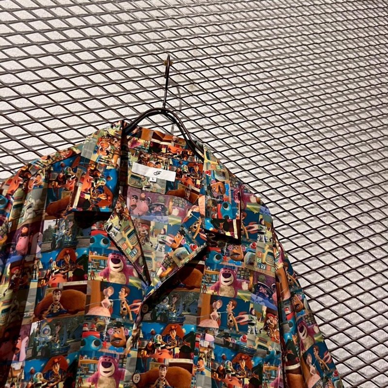 画像2: United Arrows - "Toy Story" Multi-Pattern S/S Shirt