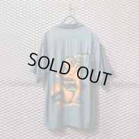 HYSTERIC GLAMOUR - 90's Nude & Snake Open Collar Shirt