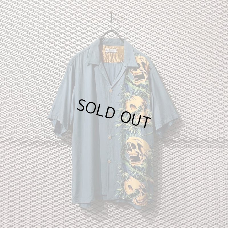 画像2: HYSTERIC GLAMOUR - 90's Nude & Snake Open Collar Shirt