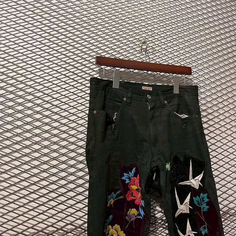 画像2: KAPITAL - Embroidery Denim Pants