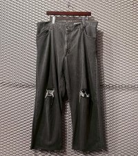 Levi's - Silver Tab "BAGGY" Damage Denim Pants (Black)