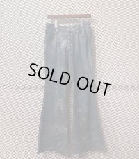 TORNADO MART - Botanical Flared Denim Pants