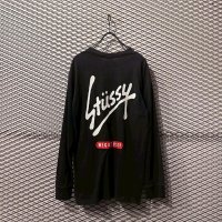 STUSSY - 90's "Logo" L/S Tee