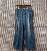 DISCOVERD - Dotted Flared Denim Pants