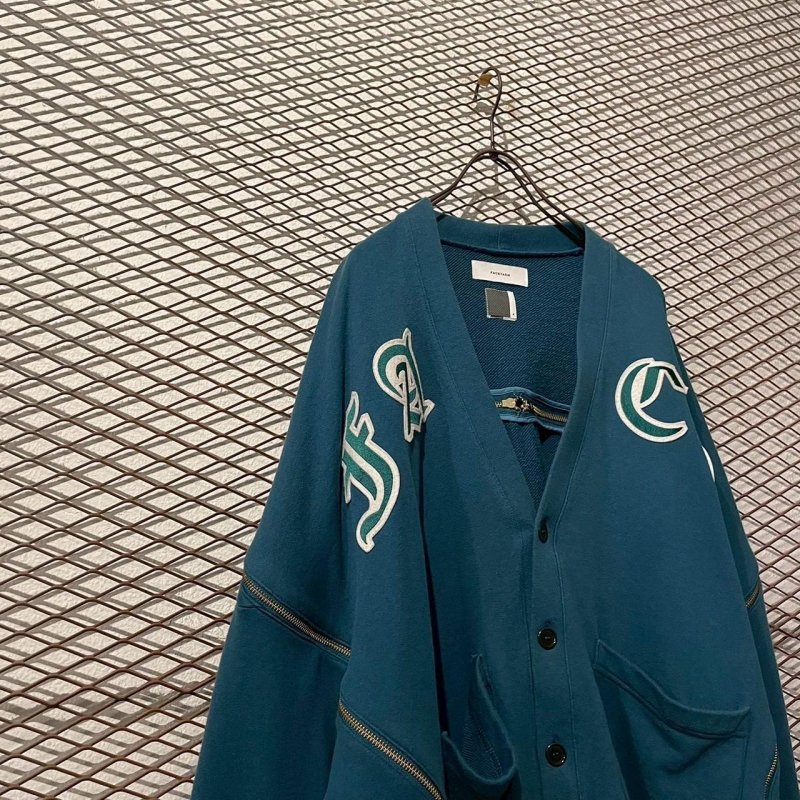 画像2: FACETASM - Zip Design Sweat Cardigan