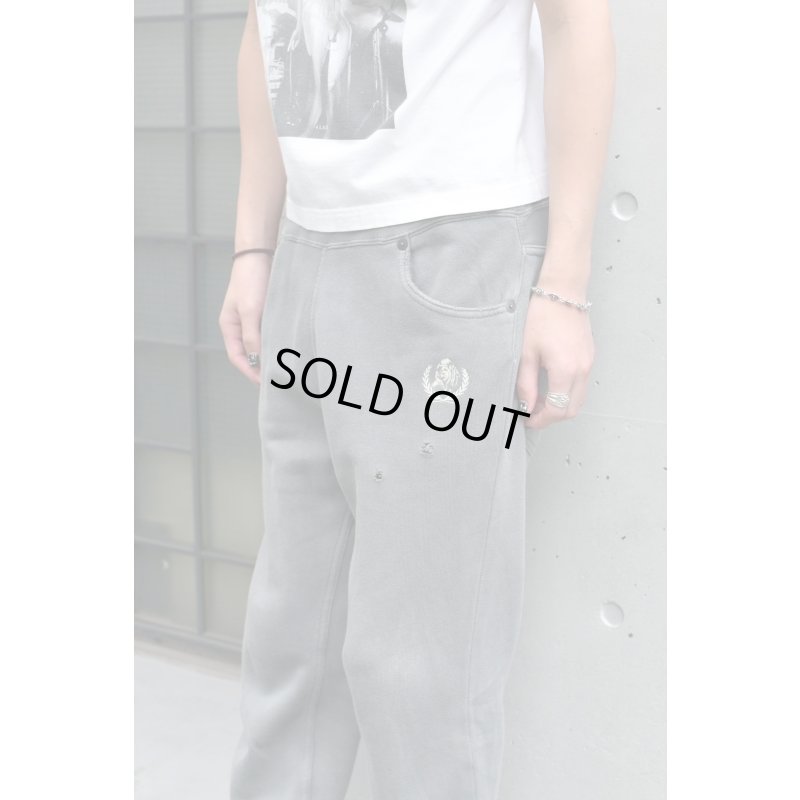 画像1: HYSTERIC - Girl Embroidered Sweat Pants