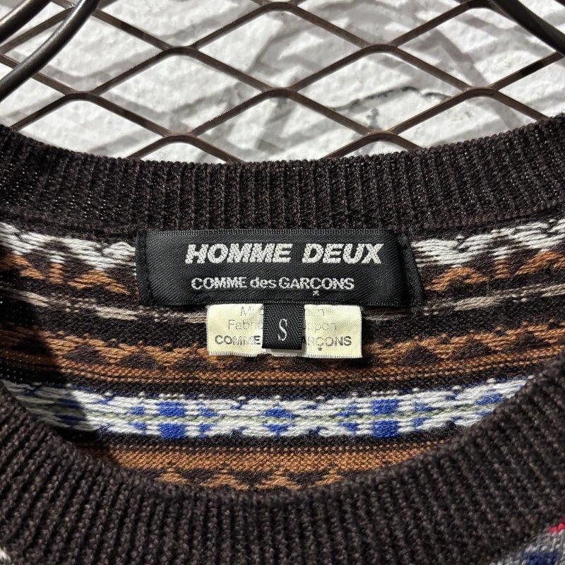 画像5: COMME des GARCONS HOMME DEUX - Multi Pattern Switching Knit