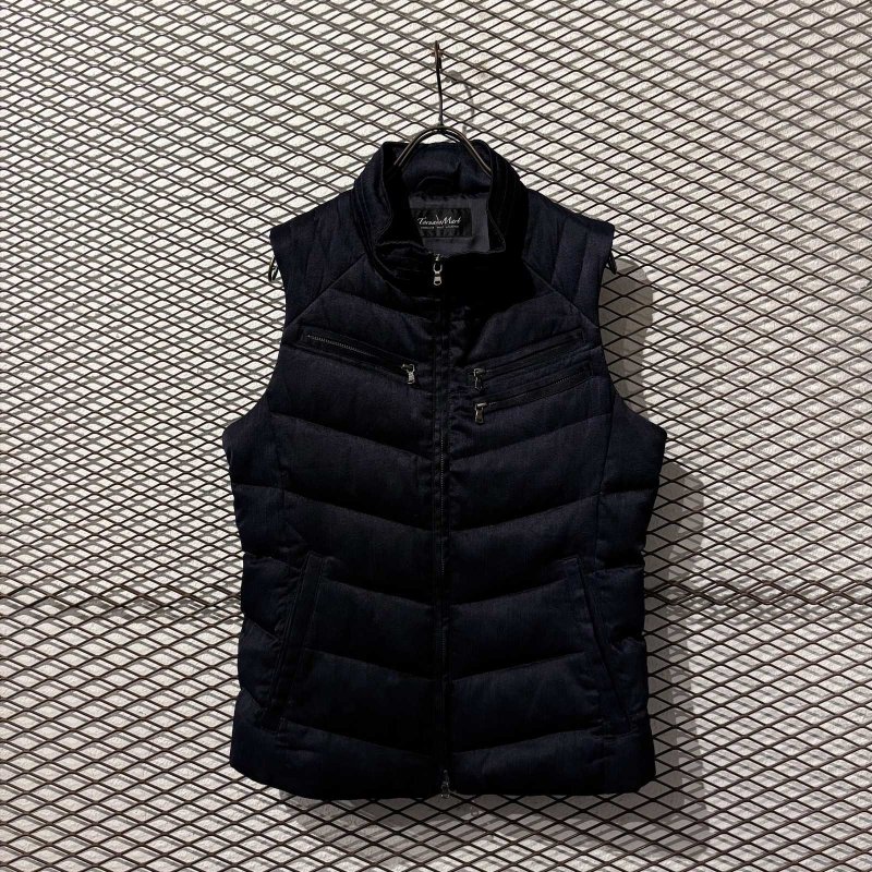 画像1: TORNADO MART - Zip-up Down Vest
