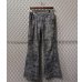 画像1: TORNADO MART - Bleached Check Flared Pants (1)