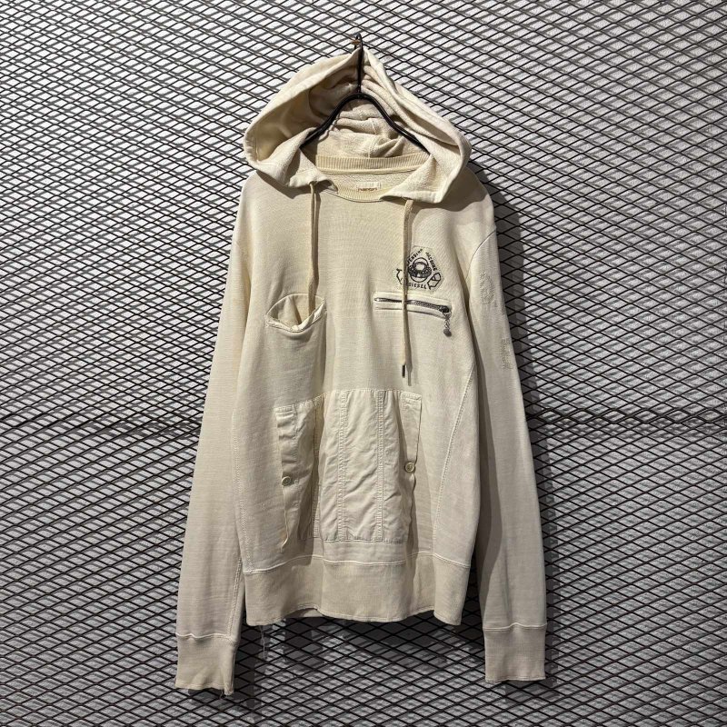 画像1: DIESEL - Add-on Pullover Hoodie