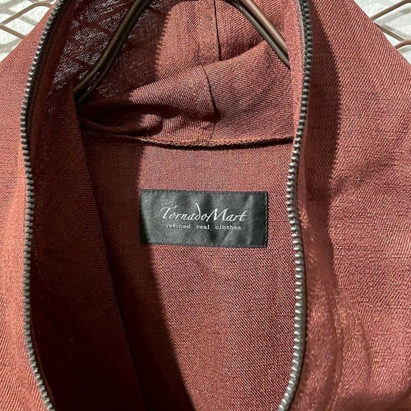 画像5: TORNADO MART - Draped Zip-up Hooded Vest