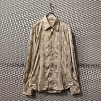 PHENOMENOM - Arabian Pattern Pintuck Dress Shirt