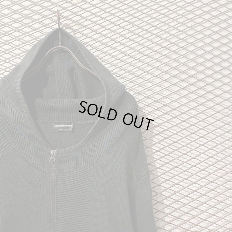 画像4: EMPORIO ARMANI - Over Zip-up Knit Hoodie