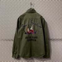 semantic design - Embroidery Military Jacket