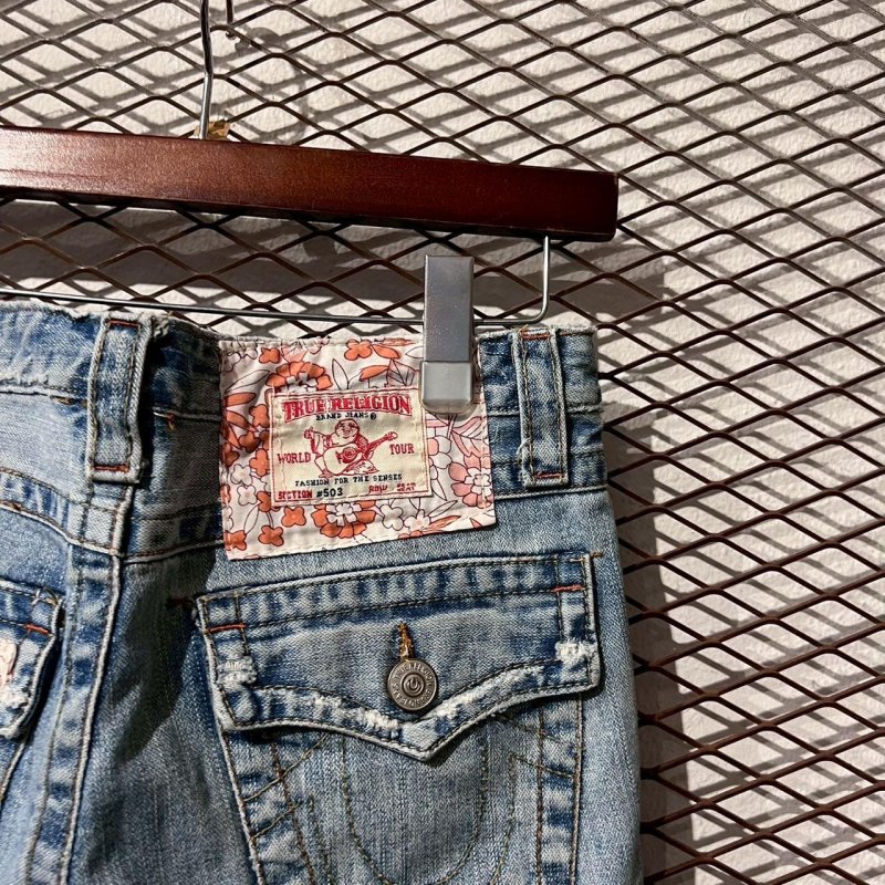画像5: TRUE RELIGION - Patchwork Flared Denim Pants