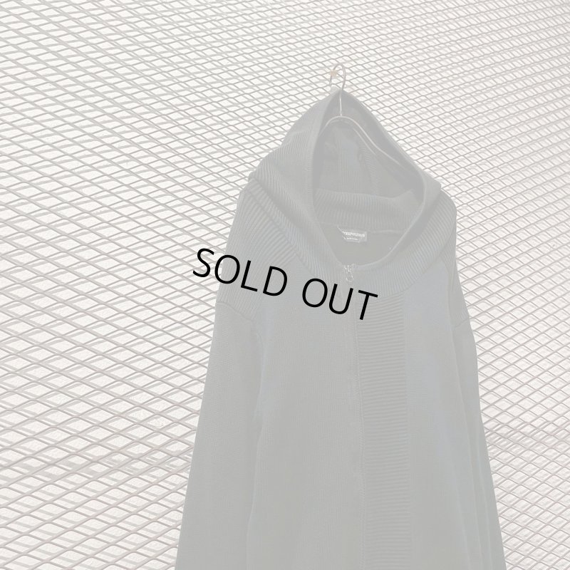 画像2: EMPORIO ARMANI - Over Zip-up Knit Hoodie