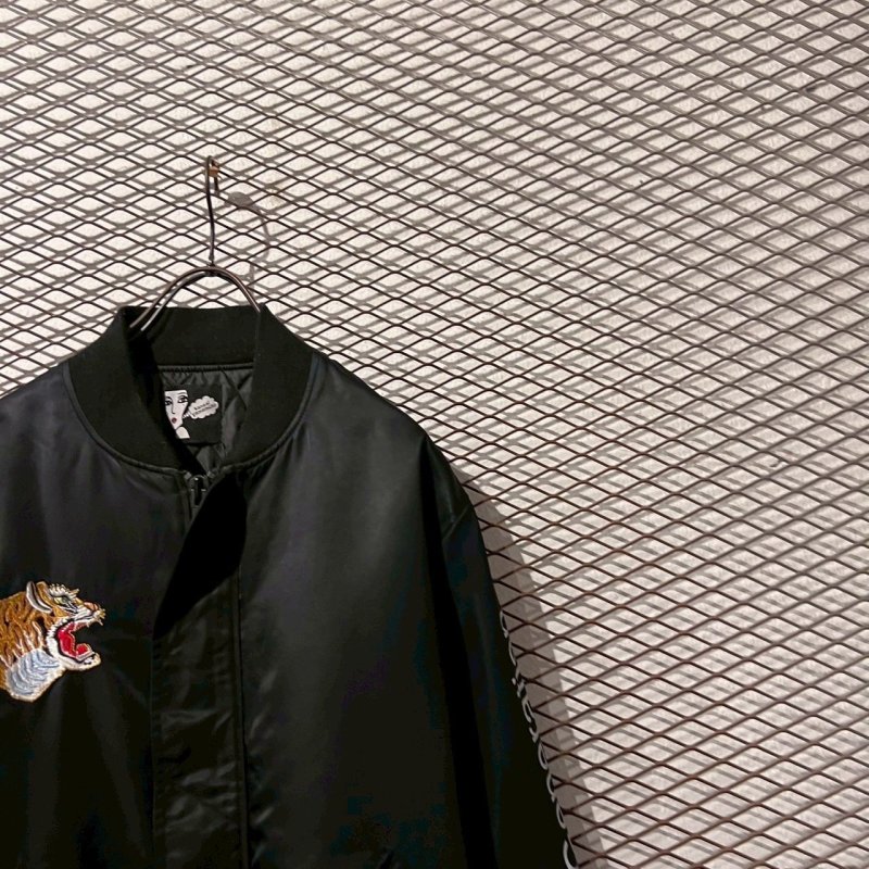 画像4: KANSAI YAMAMOTO - Ska Embroidery MA-1 Flight Jacket