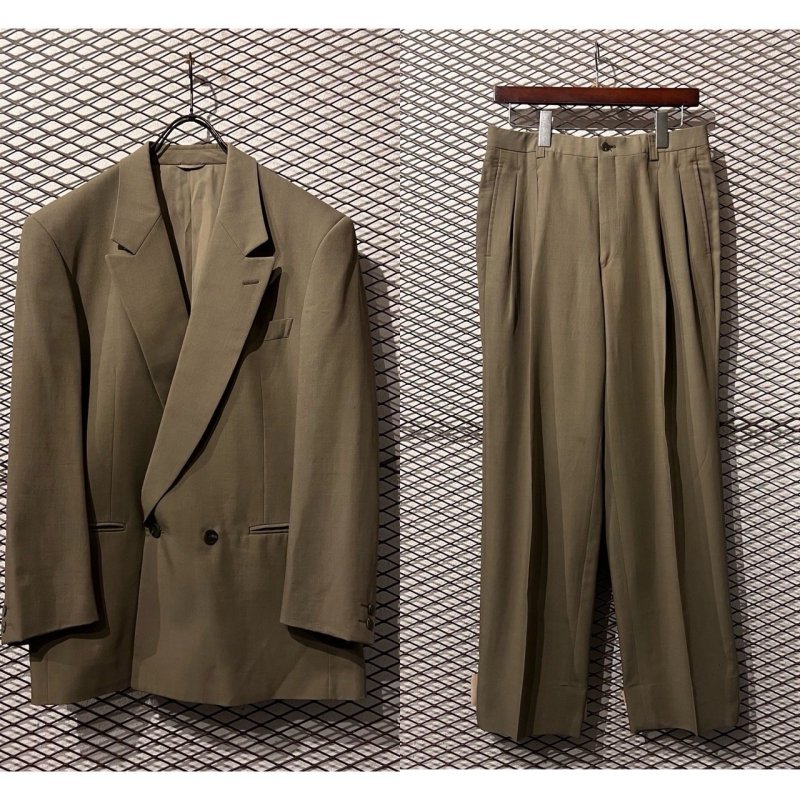 画像1: LANVIN - 2B Double Tailored Setup