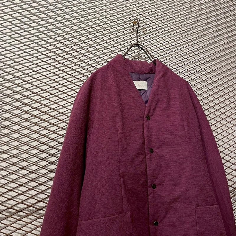 画像2: URU - Padded Nocollar Jacket
