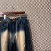 画像4: akademiks - 00's Hard Bleach Damage Denim Pants (4)
