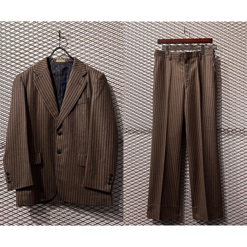 画像1: DELUXE LON - Striped 2B Tailored Setup