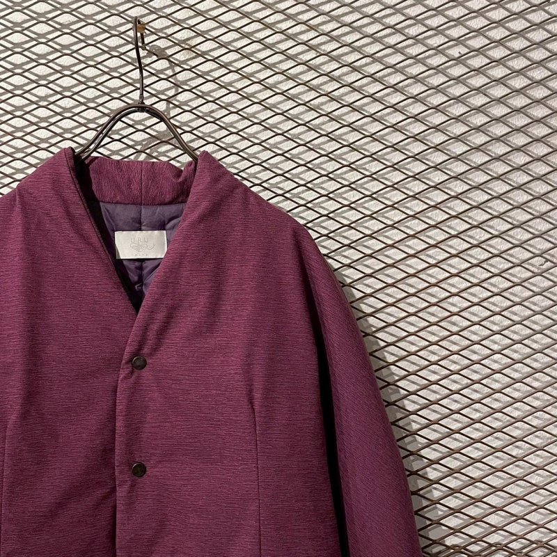 画像4: URU - Padded Nocollar Jacket