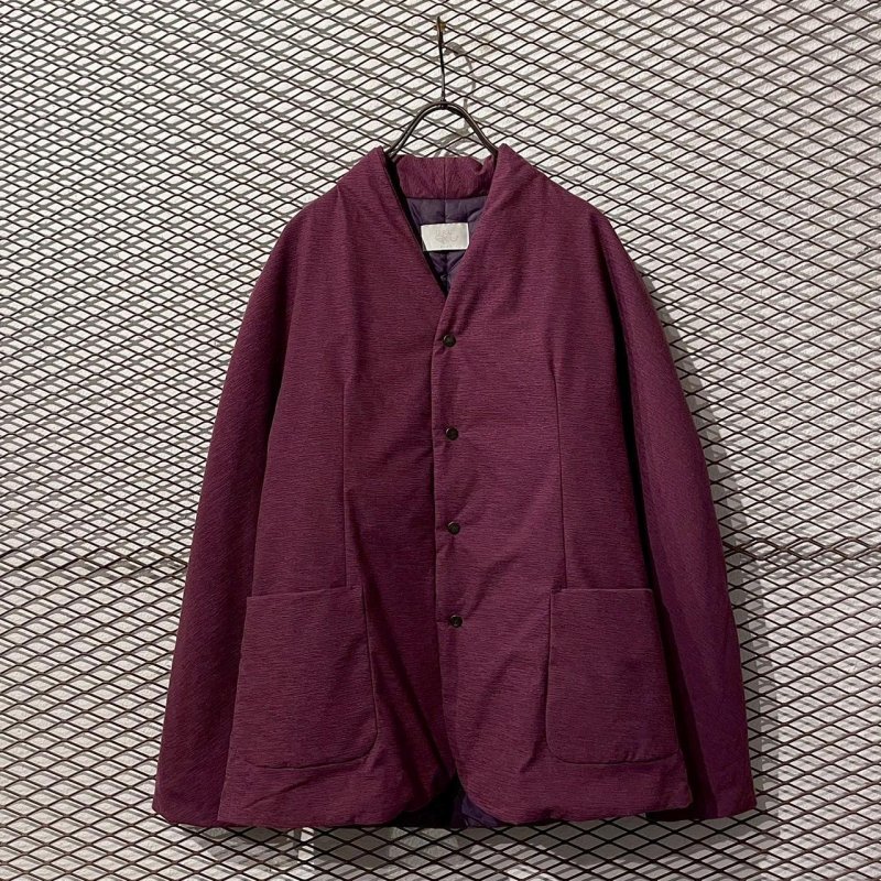 画像1: URU - Padded Nocollar Jacket