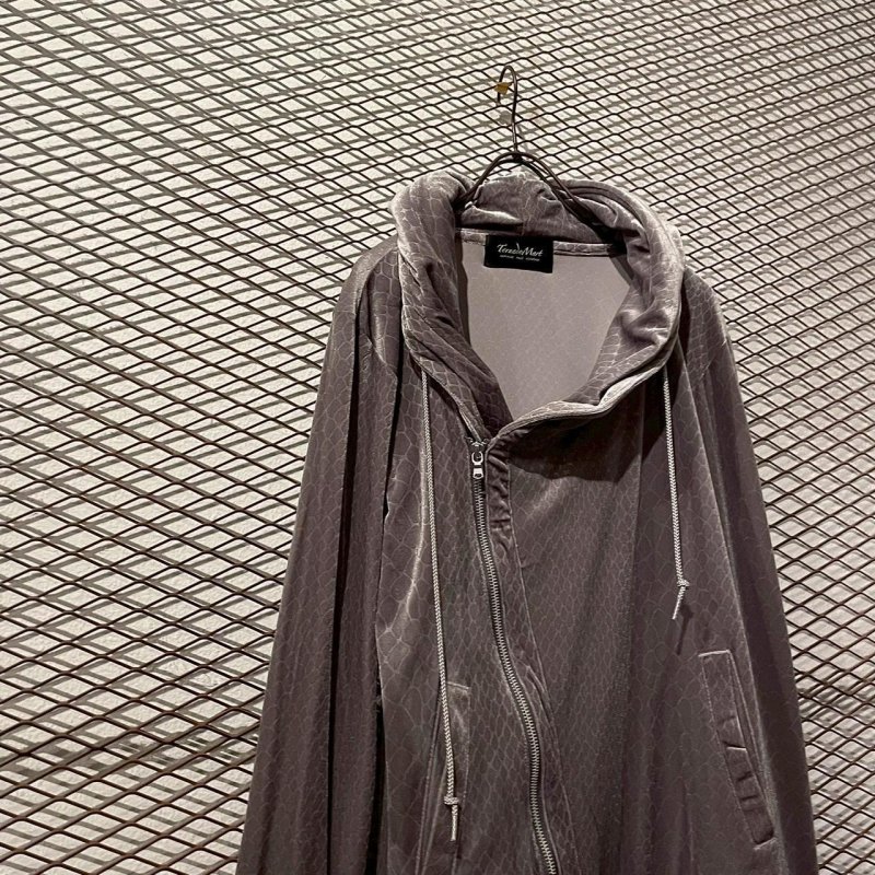 画像2: TORNADO MART - Python＆Fringe Long Velour Hoodie