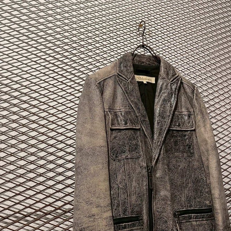 画像2: GalaabenD - Cowhide Leather Jacket