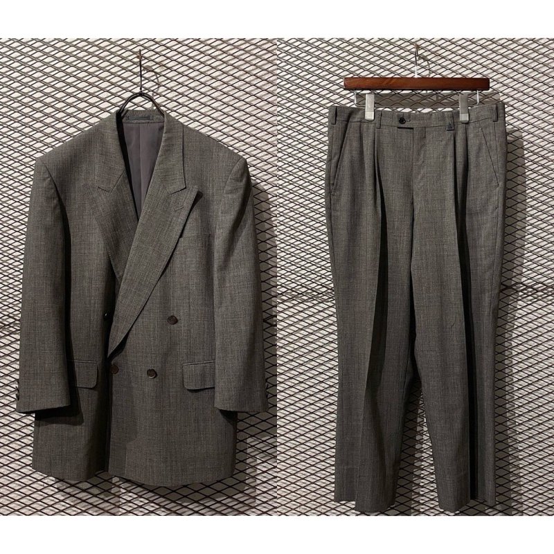 画像1: LANVIN - 4B Double Tailored Setup