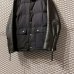 画像3: VICTIM - Cowhide Leather Switching Down Jacket (3)