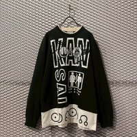 KANSAI MAN - 90's Switching Printed Sweat
