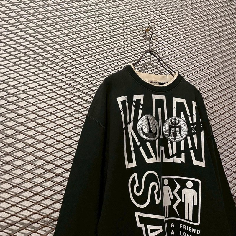 画像2: KANSAI MAN - 90's Switching Printed Sweat