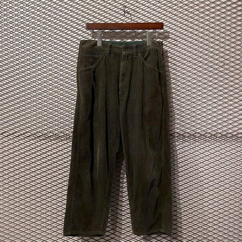 画像1: bukht - Corduroy Wide Pants